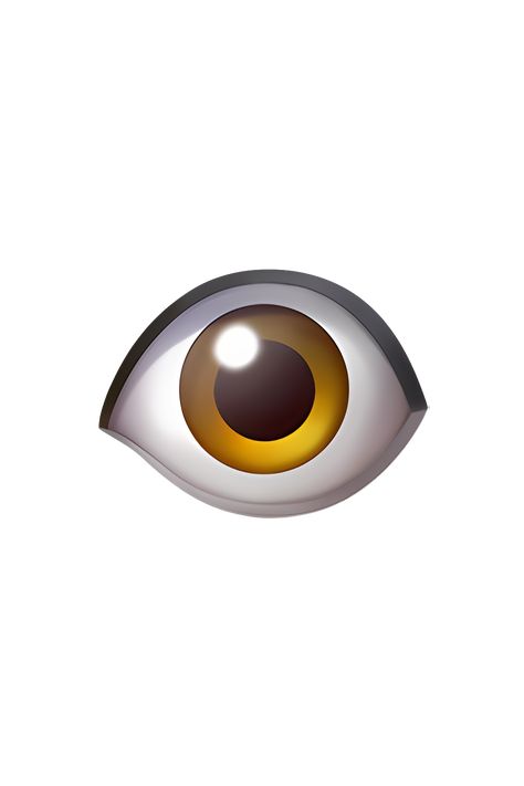 The emoji 👁️ depicts a single eye, with a black pupil in the center and a white sclera surrounding it. The eye is facing forward and is not accompanied by any other facial features or expressions. Whait Wallpaper, Snapchat Emoji Meanings, White Heart Emoji, Blue Heart Emoji, Moon Emoji, Black Heart Emoji, Pink Heart Emoji, Emojis Iphone, Winking Emoji