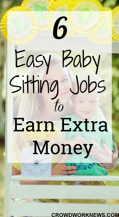 6 Easy Babysitting Jobs to Make Extra Money Profitable Small Business Ideas, Babysitting Jobs, Baby Sitting, Earn Extra Money, Earn Money From Home, Work From Home Moms, Working Moms, Work From Home Jobs, Get The Job