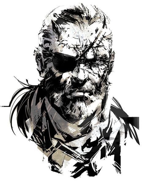 Metal Gear Solid V - Big Boss, Afghanistan Metal Gear Games, Yoji Shinkawa, Revolver Ocelot, Raiden Metal Gear, Metal Gear Solid Series, Venom Snake, Metal Gear Series, Metal Gear Solid V, Metal Gear Rising