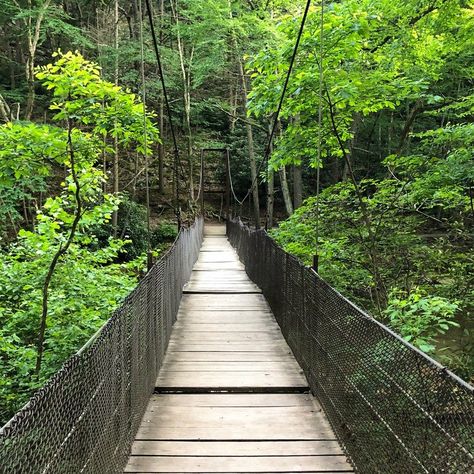 Roadtrip Ideas, Ohiopyle State Park, Presque Isle State Park, Natural Water Slide, Swinging Bridge, Balanced Rock, Pennsylvania Travel, Western Pennsylvania, Pedestrian Walkway