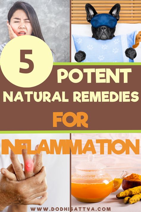 Sore Joints Remedies, Ginger For Inflammation, Remedies For Inflammation, Swelling Remedies, Natural Dog Remedies, Inflammation Remedies, Anti Inflammation, Natural Cold Remedies, Cold Home Remedies