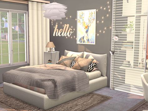 Living Room Sims 4, Sims 4 Cc Furniture Living Rooms, Sims 4 Beds, Lotes The Sims 4, Mod Furniture, Muebles Sims 4 Cc, Sims 4 Bedroom, Sims 4 House Design, Casas The Sims 4