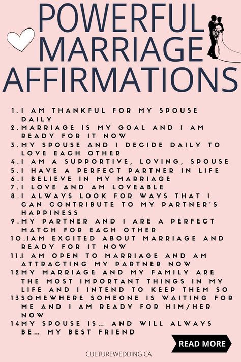 Marriage Affirmations, Marriage Vision Board, Positive Mantras, Powerful Affirmations, Vision Board Affirmations, Happy Thanksgiving Quotes, Marriage Goals, Healthy Marriage, Daily Positive Affirmations