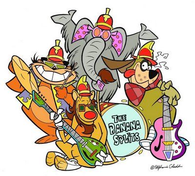 Patrick Owsley Cartoon Art and More!: THE BANANA SPLITS NEW SITE The Banana Splits Show, The Banana Splits, Hanna Barbera Characters, 70s Cartoons, Banana Splits, Arte Quilling, Hanna Barbera Cartoons, Classic Cartoon Characters, Famous Cartoons