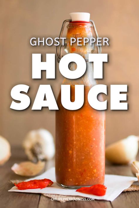 Fermented Ghost Pepper Hot Sauce Recipe, Chocolate Ghost Pepper Recipe, Recipes Using Ghost Peppers, Hot Sauce Recipe Ghost Pepper, Armageddon Pepper Hot Sauce, Ghost Peppers Recipes, Mixed Hot Pepper Sauce, Scorpion Pepper Hot Sauce Recipe, Red Ghost Pepper Recipes