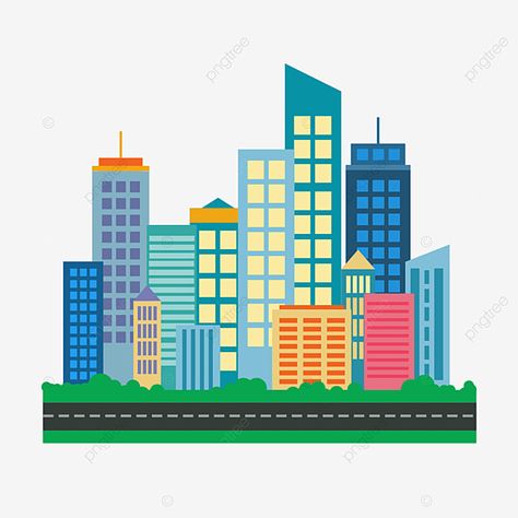 Building Images Pictures, Cartoon Buildings City, Building Clipart, Construction Clipart, City Clipart, Flat Building, Building Png, Building Cartoon, Vector Building