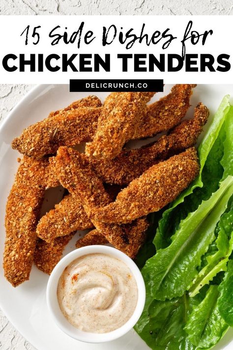 There are a variety of things that can be served with chicken tenders. Some popular sides include French fries, mashed potatoes, green beans, and corn. A salad or a side of fruit is also a good option. For a more complete meal, chicken tenders can be served with rice and a vegetable. Chicken Strip Sides Dishes, Sides For Chicken Tenders Dinners, What To Eat With Chicken Tenders, Side For Chicken Tenders, Chicken Fries With Canned Chicken, Sides To Go With Chicken Tenders, Chicken Tenders Sides Dishes, What To Serve With Chicken Tenders, Sides With Chicken Tenders