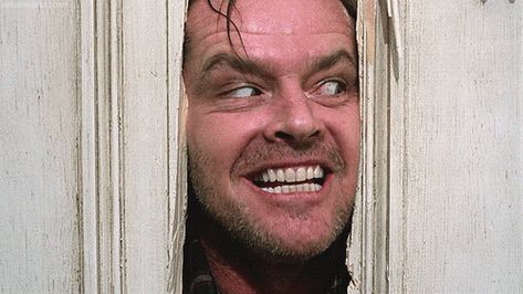 Here’s Johnny Hotel Humor, Stanley Kubrick The Shining, Stephen King Books, Here's Johnny, Jack Nicholson, Stanley Kubrick, Movie Clip, The Shining, Work Humor