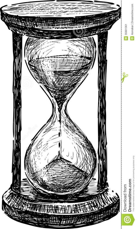 Illustration about Vector sketch of an old hourglass. Illustration of hourglass, white, ancient - 35901361 Drawing Faces, Hourglass Drawing, معرض فني, Clock Drawings, Hourglass Tattoo, Siluete Umane, Pen Art Drawings, Soyut Sanat Tabloları, Architecture Drawing Art