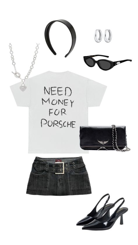 ୨⎯ chic need money for porsche outfit idea  ⎯୧ Porsche Outfit, Need Money For Porsche, I Need Money, Halloween Inspo, Need Money, Outfit Idea, Porsche, Fashion Outfits, Money