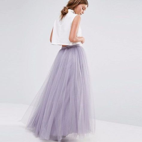 Elelgant Lilac Long Tulle Skirt A Line Floor Length Skirts Womens Lavender Soft Tulle Maxi Skirt Zipper Waist Tutu Saia Longa Grad Dresses Two Piece, Maxi Tulle Skirt, Grey Tulle Skirt, Long Tulle Skirt, Prom Dresses Burgundy, Prom Skirt, Outfit Elegantes, Bridesmaid Skirts, Tulle Long Skirt