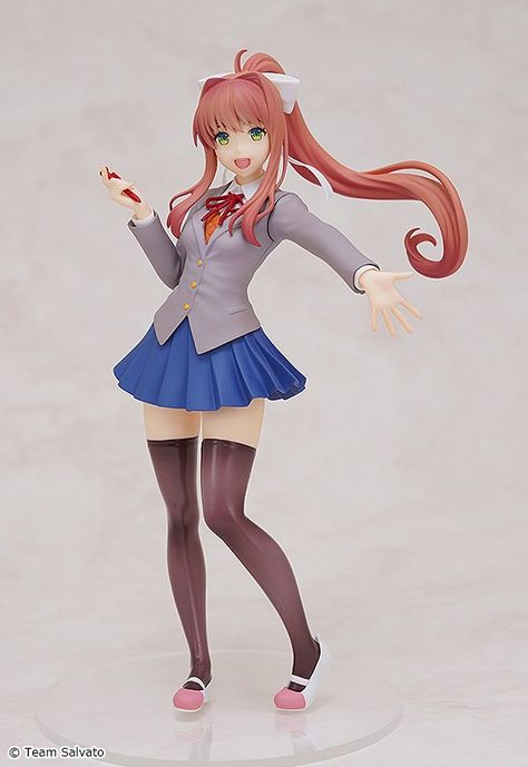 Pop Up Parade, Piskel Art, Oki Doki, Doki Doki Literature Club, 3d Figures, Figure Reference, Anime Figurines, Figure Poses, Doki Doki