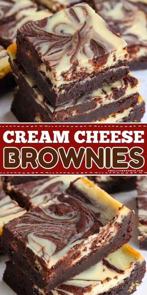 These are the best cream cheese brownies you won't miss for your Valentine's Day dessert ideas! An easy brownie recipe from scratch with a rich fudgy chocolate base and a creamy cheesecake swirl. What's not to love? Brownie Recipe With Cream Cheese, Brownies Cream Cheese Swirl, Cream Cheese Fudge Brownies, Chocolate Cream Cheese Brownies, Brownies With Cream Cheese Swirl, Crème Cheese Recipes, Brownie Cream Cheese Recipes, Easy From Scratch Desserts, Cream Cheese Brownies From Scratch