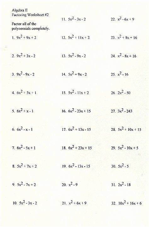 Factoring Trinomials Activity, Factoring Trinomials, Factoring Quadratics, Factoring Polynomials, Solving Quadratic Equations, College Algebra, Learning Mathematics, Algebra Worksheets, Maths Algebra