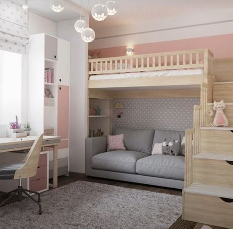 Zen Room Ideas Bedrooms, Girls Loft Bed, Rumah Moden, Bilik Idaman, Kids Loft Beds, Zen Room, تصميم للمنزل العصري, Hiasan Bilik, Bilik Tidur