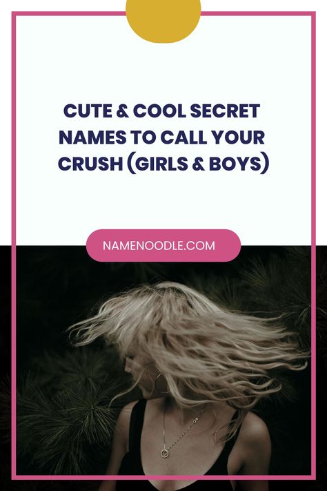 There are a lot of reasons you might want to give a nickname to a crush. A lot of those reasons, I would assume, have an element of secrecy at their core. When you have a crush, chances are really high you don’t want the whole world to know. You almost certainly don’t want your […] Nicknames For Your Crush, Success Kid, Good Nicknames, Weird Names, Crush A, Unisex Name, Cute Nicknames, Name Suggestions, Code Names