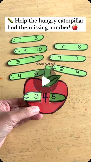 Missing Numbers, Number Sequence, Sequencing Activities, Curious Kids, Busy Parents, Hungry Caterpillar, Home Learning, The Missing, Educational Activities