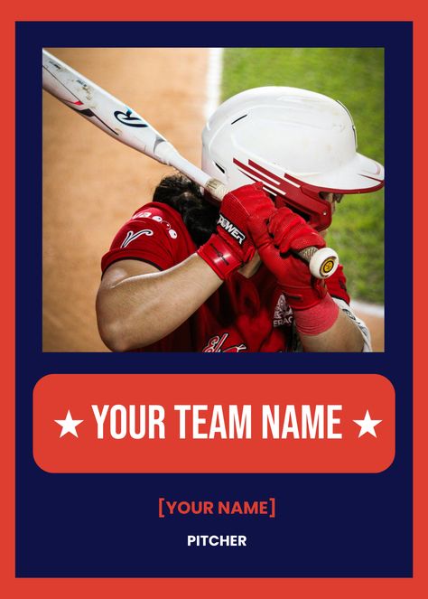 FREE Baseball Card Templates & Examples - Edit Online & Download | Template.net Baseball Card Template, Table Of Contents Template, Printable Baseball, Trading Card Template, Framed Poem, Baseball Vector, Card Template Free, Snowflake Template, Diy Designs