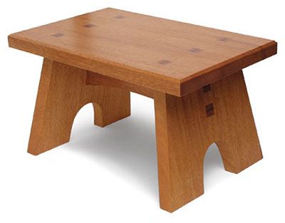 CLICK HERE to download free plans for this Sturdy Footstool. - CLICK TO ENLARGE Wood Projects For Kids, Woodworking Basics, Woodworking Projects For Kids, Woodworking For Kids, Small Woodworking Projects, Woodworking Joints, Wooden Stool, Popular Woodworking, Wood Plans