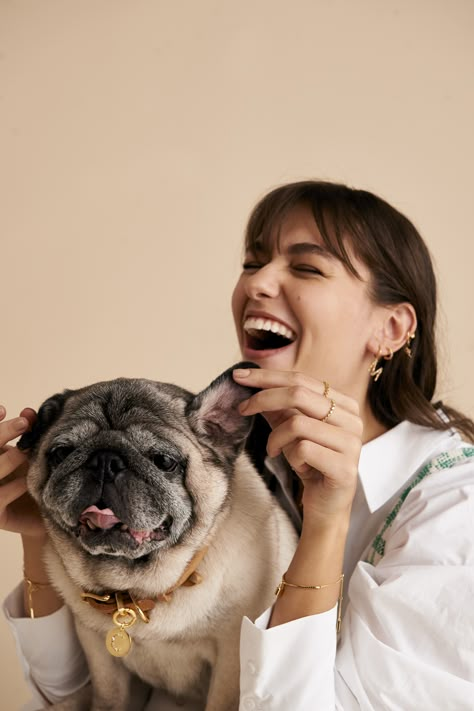 Headshot With Dog, Studio Shoot With Dog, Dog Photography Studio, Pet Photography Poses, Pet Photoshoot, Pet Photography Studio, Animal Photoshoot, Dog Portraits Art, Foto Top