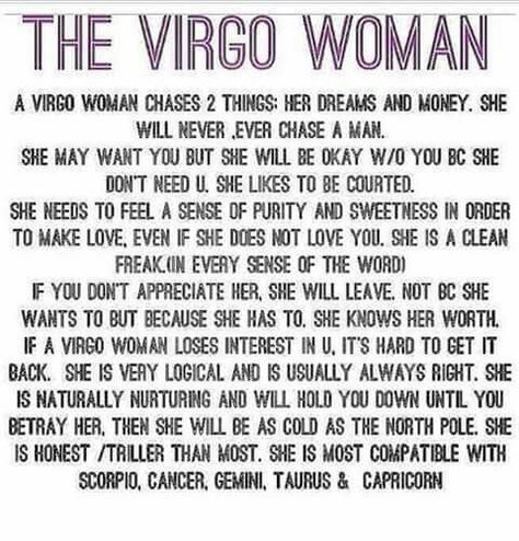 August virgo may be compatible with Those listed below.  SEPTEMBER VIRGO is compatible with another Virgo. All About Virgo, Virgo Woman, Leo Virgo Cusp, Virgo Personality, Virgo Memes, Virgo Girl, Virgo And Scorpio, Virgo Traits, Virgo Quotes