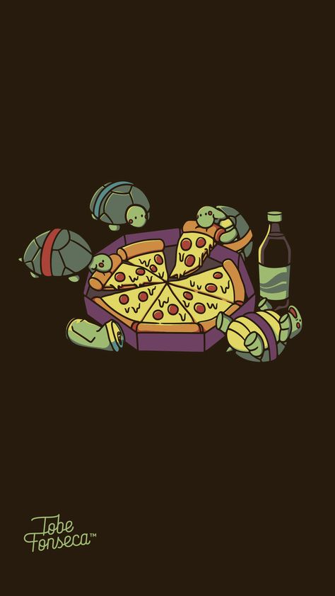 Teenage Mutant Ninja Turtles funny pizza and heros wallpaper #pizza #turtle #wallpaper #tobefonseca Ninja Turtles Iphone Wallpaper, Teenage Mutant Ninja Turtle Wallpaper, Ninja Turtle Wallpaper Aesthetic, Ninja Turtle Wallpaper, Teenage Mutant Ninja Turtles Wallpaper, Tmnt 2012 Wallpaper, Ninja Turtles Wallpaper, Michelangelo Turtle, Pizza Turtle