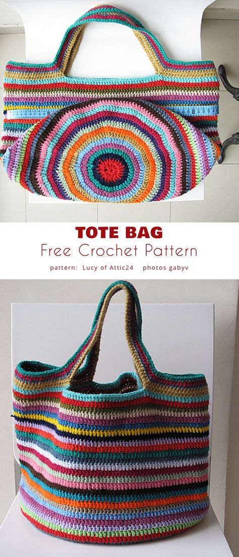 Tote Crochet, Crochet Tote Pattern, Ornaments Crochet, Stitches Crochet, Crochet Bag Pattern Free, Crochet Market Bag, Crochet Clutch, Crochet Handbags Patterns, Haken Baby