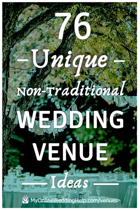 Unique non traditional wedding venue ideas Bridal Arch, Forced Bulbs, Food Favors, Wedding Venue Ideas, Alternative Wedding Venue, Simple Beach Wedding, Hot Potato, Smallest Wedding Venue, Non Traditional Wedding