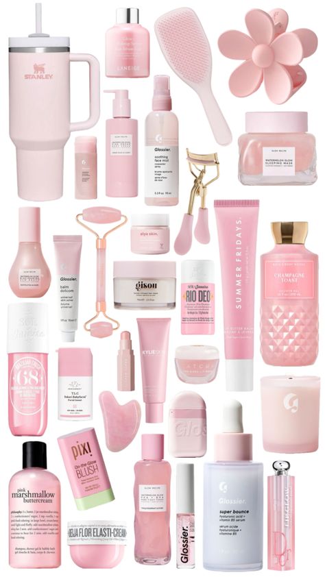 🌸🎀🩷 #fyp #skincare #makeup #beauty #preppy #pink Girly Christmas Gifts, Preppy Skincare, Cute Birthday Ideas, Sephora Skin Care, Preppy Pink, Eye Makeup Pictures, Perfect Skin Care Routine, Facial Skin Care Routine, Pretty Skin Care