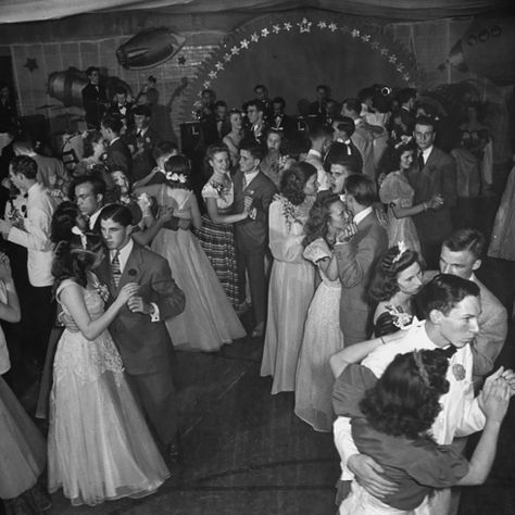 Fast dancing | School Dances In The 1950s Vs. School Dances Today Slow Dancing Couples, 1950’s Aesthetic, Famous Hotels, The Rite Of Spring, Mansfield Ohio, Late 30s, High School Dance, Ball Aesthetic, School Prom