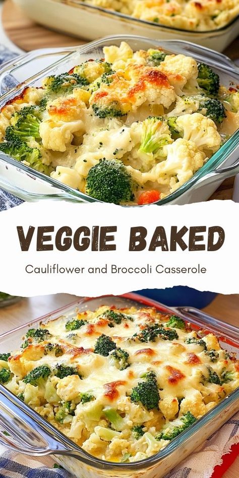 Cauliflower and Broccoli Casserole Ingredients: For the Casserole: 1 cauliflower, cut into florets Salt (1 teaspoon for boiling, plus additional to taste) 1 broccoli, cut into florets 2 tablespoons milk 1 leek, chopped #Baked #Casserole Califlower Recipes Casserole, Broccoli And Cauliflower Casserole Baked, Loaded Broccoli Cauliflower Casserole, Recipes With Broccoli And Cauliflower, Baked Broccoli And Cauliflower, Cauliflower And Broccoli Recipes, Cauliflower And Broccoli Casserole, Cauliflower And Broccoli Bake, Broccoli Cauliflower Rice Casserole