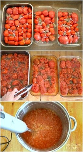 Water Bath Pasta Sauce, Preserved Recipes, Canning Pasta, Roasted Tomatoe, Canning Garden, Pioneer Living, Tomatoe Sauce, Preserving Tomatoes, Canning Fruit