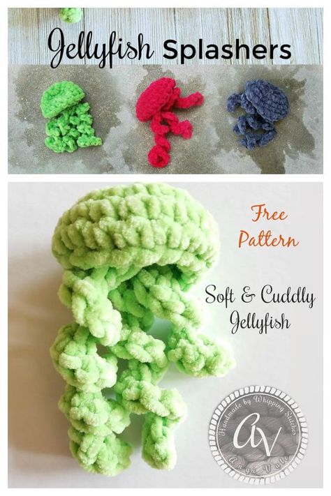 Crochet Frisbee, Crochet Jellyfish Free Pattern, Crochet Games, Crochet Water Balloons, Crochet Kindness, Market Crafts, Crochet Cozies, Reusable Water Balloons, Vendor Ideas