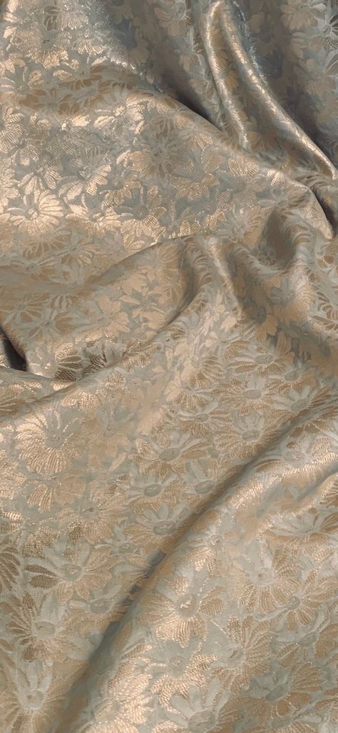 Our Metallic Brocade has a gorgeous shine and feels elegant. The shiny metallic patterns really come through and create a mystifying look. Perfect for all types of dressmaking, crafting, decorating and various other projects. *Colours may vary due to different screens. *Width 58 inches *Synthetic *Machine Washable *If you order more than 1 meter, fabric will come as one continuous length. *Fast Delivery Before you go please check out our other items. We offer combined postage and special deliver Victorian Fabric, Backyard Layout, Metallic Pattern, Gold Brocade, Gold Aesthetic, Indian Fabric, Gold Fabric, Brocade Fabric, Beautiful Backgrounds