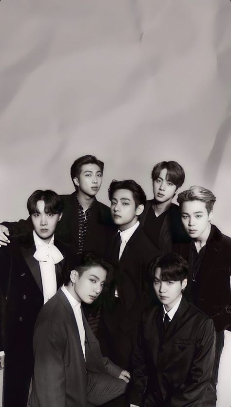 Bts As Mafia, Bts Mafia, Mafia Wallpaper, Bts Black And White, Photo U, Bts Aesthetic Wallpaper For Phone, Bts Group Photos, Park Jimin Cute, Kim Taehyung Funny