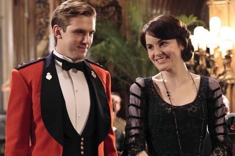 Mary And Matthew, Downton Abbey Season 1, Downton Abbey Season 3, Matthew And Mary, Matthew Crawley, Lady Mary Crawley, Downton Abbey Series, Downton Abbey Fashion, Highclere Castle