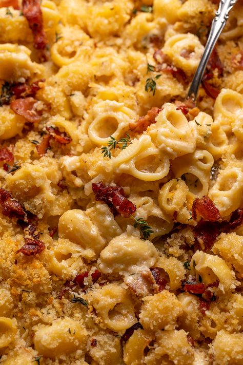 Ashley Manila, Autumn Deserts, Macaroni And Cheese With Bacon, Cozy Pasta, Herbed Ricotta, Apple Biscuits, Macaroni And Cheese Casserole, Stovetop Mac And Cheese, Baker By Nature