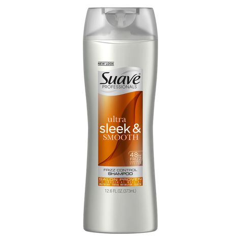 Suave® Professionals Sleek & Smooth Shampoo Suave Shampoo, Oily Roots, Tropical Fragrance, Sleek Hair, Hair Massage, Oily Scalp, Black Curly Hair, Dull Hair, Natural Shampoo