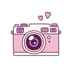 Pink Camera, Pink, White