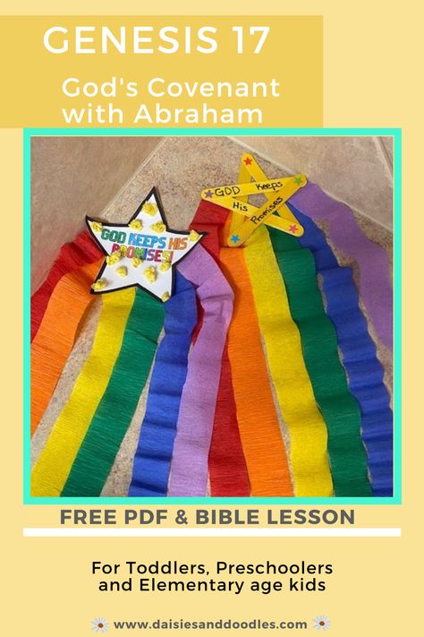 God’s covenant with Abraham was to make a mighty nation out of his descendants, even though he had no children. His promise to Abraham was also a promise to us. Even though we are not perfect, God has a plan for all of our lives. Preschool Abraham Craft, Abraham Promise Craft, Sarah And Abraham Craft For Kids, God's Covenant With Abraham Craft, God's Promise To Abraham Craft, Father Abraham Craft Sunday School, Abraham Sunday School Craft, Gods Promise To Abraham, Abraham And Sarah Craft