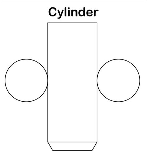 Cylinder Template, Foldables Templates, مشروعات العلوم, Paper Box Template, Cake Templates, Shape Templates, Woodworking Projects For Kids, Fall Coloring Pages, 3 R