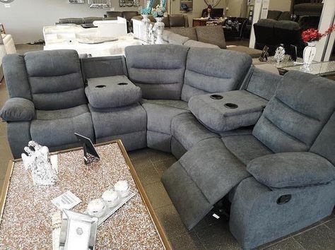 Our Stunning Sorrento Grey Soft Fabric Recliner Corner is now back in stock! Get your hands on this stunning sofa whilst you can 🤍 🏷 Only £899 Spread the cost over 48 months from £30 p/m 🔹 Cinema Style Cupholders 🔹 12 Months Free Warranty Included 🔹 Grey Chenille Fabric Matching 3/2 Seaters Available ✅ Shop Here - https://furnituredirectonline.co.uk/products/sorrento-recliner-sofa-double-corner-fabric-grey?_pos=1&_psq=Sorrento+corn&_ss=e&_v=1.0 Sofa Measurements, Recliner Corner Sofa, Wardrobe Door, Sofa Bed With Storage, Door Designs, Recliner Sofa, Gray Sofa, Stairs Design, Sorrento