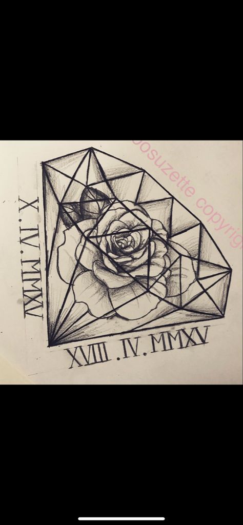 Diamond Tattoo Design, Tattoo Diamond, 21 Tattoo, Diamond Tattoo Designs, Diamond Tattoo, Tattoo Old School, Diamond Tattoos, Tattoos For Women Flowers, Queen Tattoo