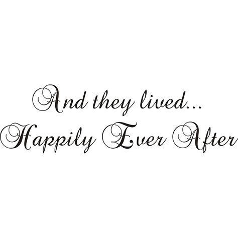 Happily Ever After Wall Quotes by @quotesgram Vinyl Wall Art Quotes, Love Wall Decor, A Cinderella Story, Storybook Cottage, Love My Husband, Vinyl Wall Art, Memory Books, Married Life, Wall Art Quotes