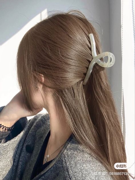 Hair Color Asian, Winter Hair Color Ideas, Korean Winter, Long Shiny Hair, Korean Hair Color, Brown Hair Looks, Brown Hair Inspo, Fesyen Rambut, Spring Hair Color