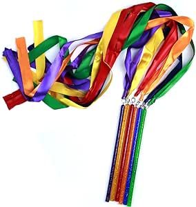 Ribbon Sticks, Colour Guard, Dance Props, Ribbon Wands, Baton Twirling, Gymnastics Training, Sport Gymnastics, Fitness Activities, Gym Training