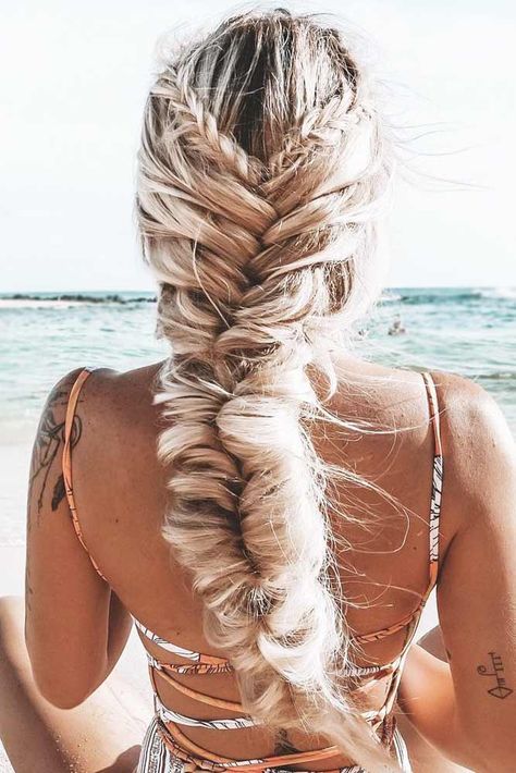 Hair By Chrissy, Fishtail Pigtails, Middle Aged Women Hairstyles, Bouffant Hair, Asymmetrical Hairstyles, French Braid Hairstyles, Shoulder Hair, Fishtail Braid, Hair Styles 2017