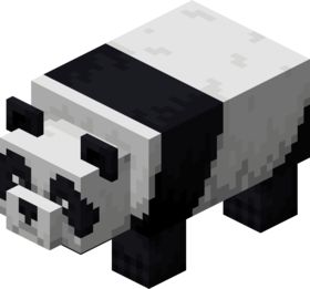 Minecraft Dirt Block, Minecraft Panda, Jungle Games, Minecraft Tv, Minecraft Animals, Brown Panda, Mobs Minecraft, Pixel Art Minecraft, Minecraft Dungeons