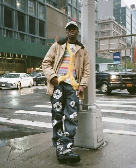 Joey Badass, Stylish Fits, Plant A Garden, Badass Outfit, Streetwear Inspo, Fits Aesthetic, Badass Aesthetic, Street Fashion Men Streetwear, Badass Style