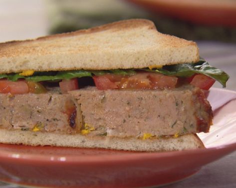 His and Hers Turkey Meatloaf Sandwich Recipe : Trisha Yearwood : Food Network - FoodNetwork.com Trisha Yearwood Turkey, Meatloaf Sandwich Recipe, Trisha's Southern Kitchen, Boxed Lunches, Trisha Yearwood Recipes, Meatloaf Sandwich, Boxed Lunch, Turkey Meatloaf Recipes, Trisha Yearwood